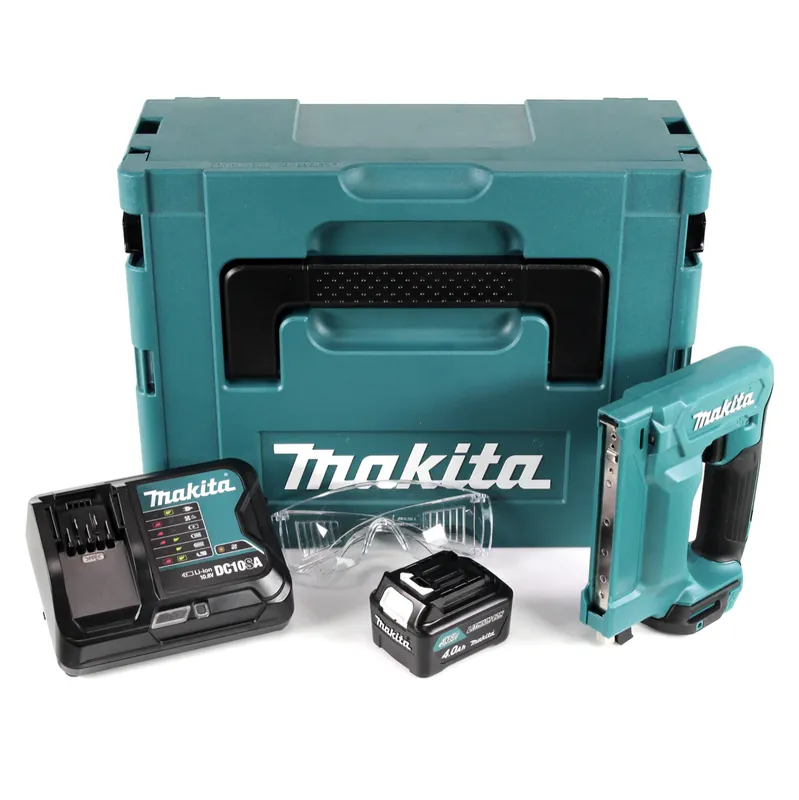 Makita ST113D SMJ Akku Tacker 10,8V + 1x Akku 4,0 Ah + Ladegerät + Makpac Schneller Versand