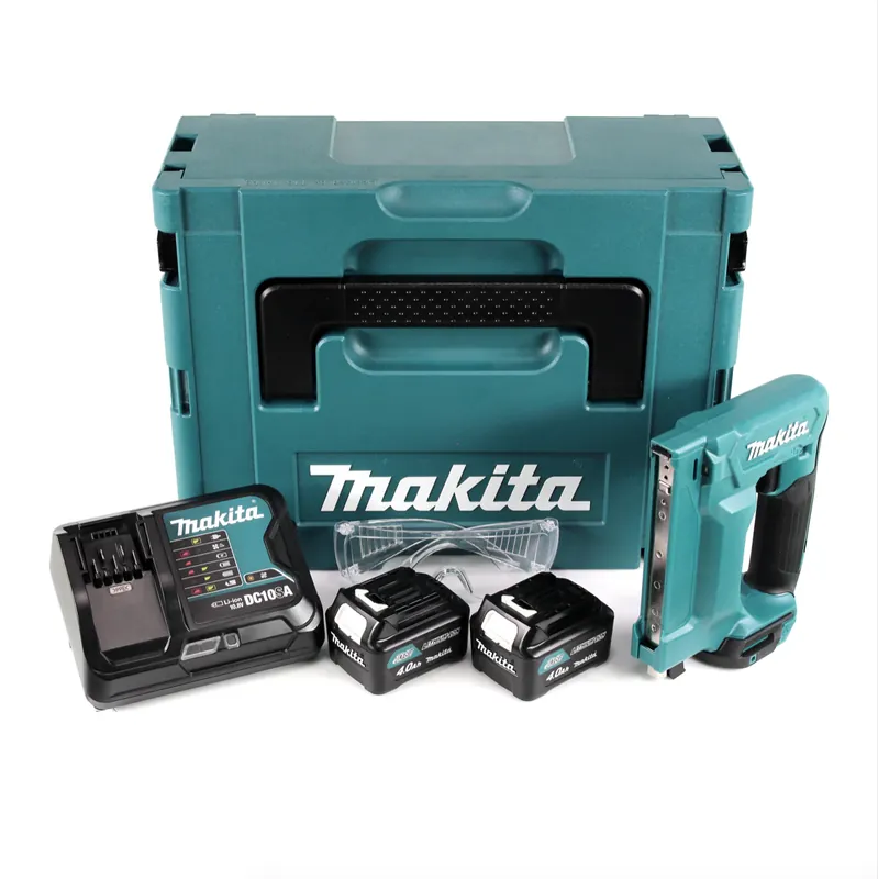 Makita ST 113 DZ Akku Tacker 10,8V im Makpac + 2x 4,0 Ah Akku + Ladegerät Mega-Angebot