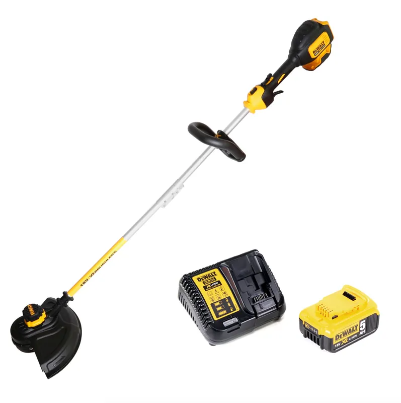 Sonderaktion Dewalt DCM 561 PBS Akku Rasentrimmer 18V Brushless + 1x Akku 5,0Ah + Ladegerät