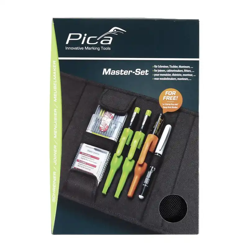 Neuheit Pica Master Set Schreiner für Schreiner, Tischler, Monteure ( 55010 )