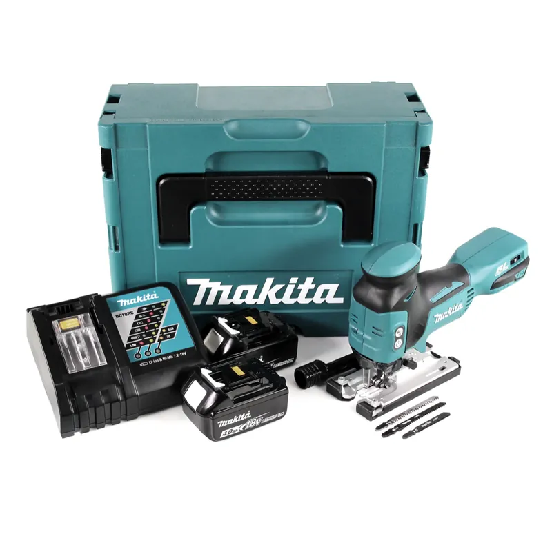 Makita DJV 181 RMJ Akku Pendelhubstichsäge 18V Brushless + 2x Akku 4,0Ah + Ladegerät + Makpac Bestseller