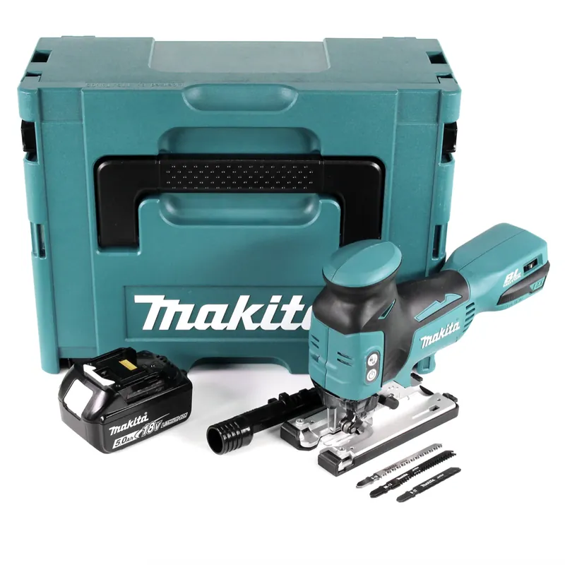 Highlight Makita DJV 181 T1J Akku Pendelhubstichsäge 18V Brushless + 1x Akku 5,0Ah + Makpac - ohne Ladegerät
