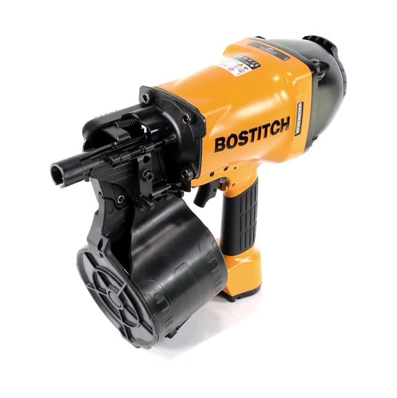 Neu Bostitch N89C-1P-E Coilnagler N89C CT 90mm Max Druckluftnagler + 9000 St. Bostitch Coilnägel Ringschaft 2,50 x 64 mm ( F250R64Q )