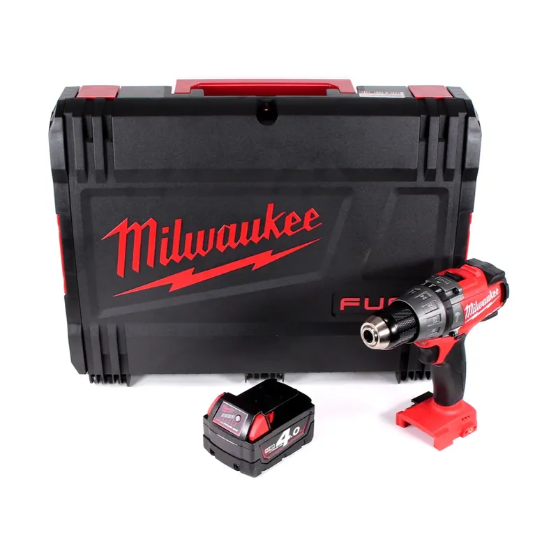 Versand Am Gleichen Tag Milwaukee M18 FPD-401 Akku Schlagbohrschrauber 135 Nm im HD System Koffer mit 1x M18 B4 4,0 Ah Akku