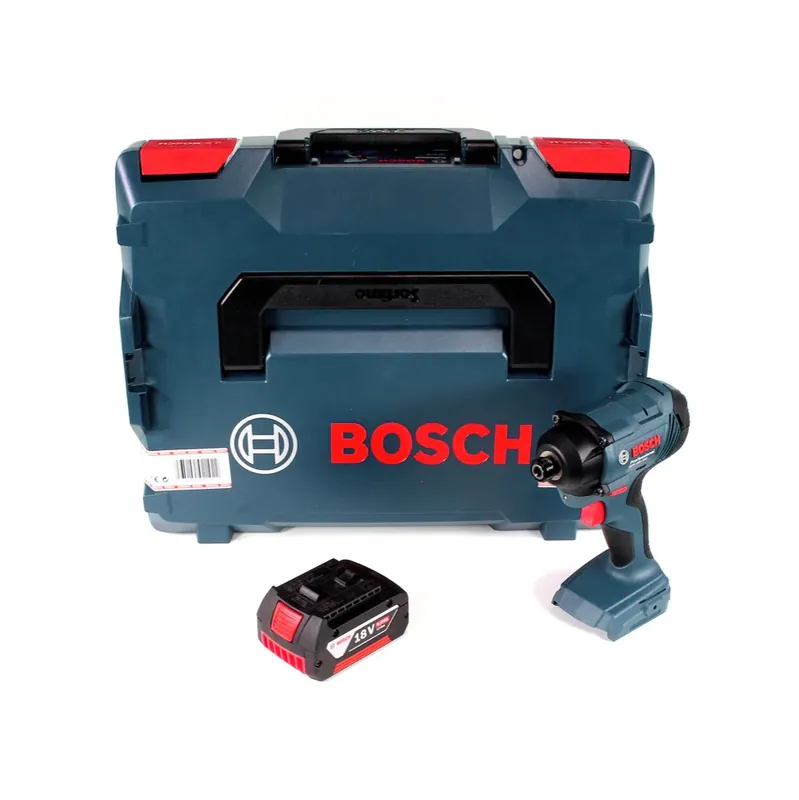Bosch GDR 18V-160 Akku Drehschlagschrauber 18V 160Nm + 1x Akku 6,0Ah + L-Boxx - ohne Ladegerät Ausverkauf