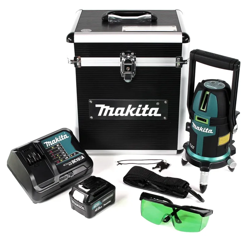 Makita SK 312 GDSM1 Akku Multilinienlaser Kreuzlinienlaser selbstnivellierend Grün 10,8V + 1x Akku 4,0Ah + Ladegerät + Koffer Jetzt Kaufen