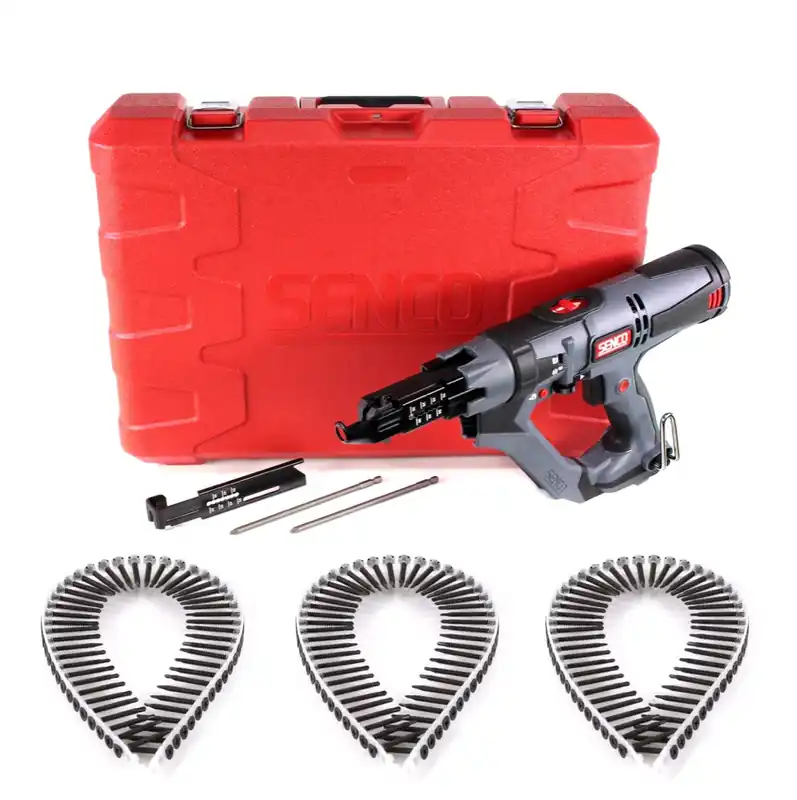 SENCO DS 5550 AC DuraSpin Magazin Schrauber 600 W ( 7T2001N ) + 5000x Teks Schrauben 3,5x35 mm Markenprodukt