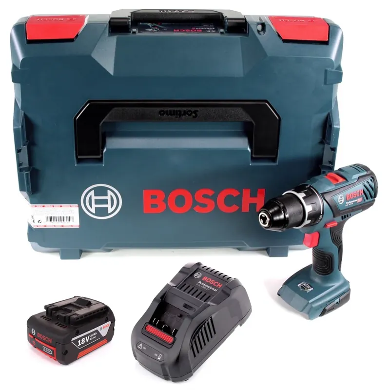 Aktuell Bosch Professional GSR 18V-28 Akku Bohrschrauber in L-Boxx + 1 x 3,0 Ah Akku + Ladegerät