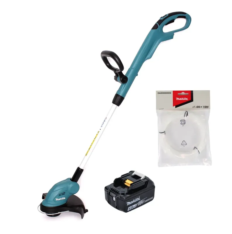 Makita DUR 181 M1 Akku Rasentrimmer 18 V 260 mm + 1x Akku 4,0 Ah + 1x Mähfaden - ohne Ladegerät Günstig