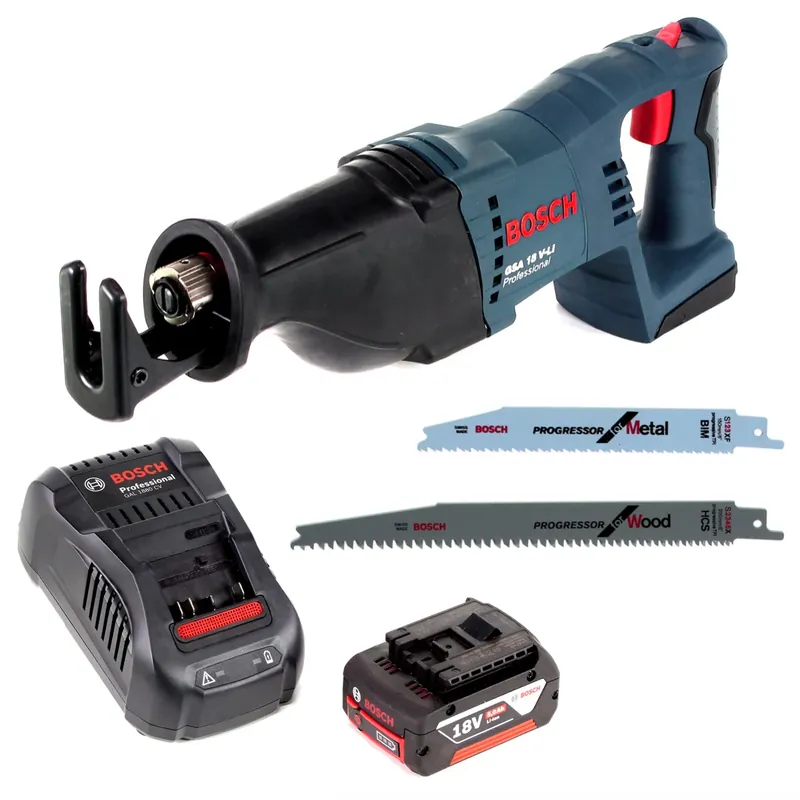 Jetzt Kaufen Bosch GSA 18V-Li N Akku Reciprosäge 18V Säbelsäge + 2x Sägeblatt + 1x 5,0 Ah Akku + Ladegerät