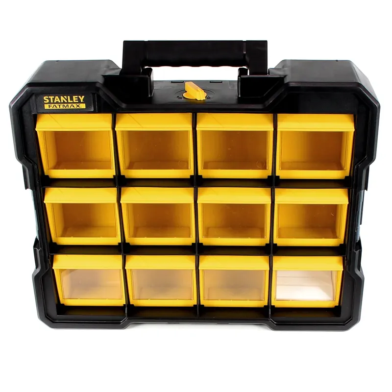 Stanley FatMax Flip Bin Organizer Werkzeugkoffer stapelbar ( FMST81077-1 ) Versand Am Gleichen Tag