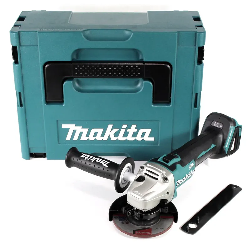 Makita DGA 454 ZJ Akku Winkelschleifer 18V 115mm Solo + Makpac - ohne Akku, ohne Ladegerät Meistverkauft