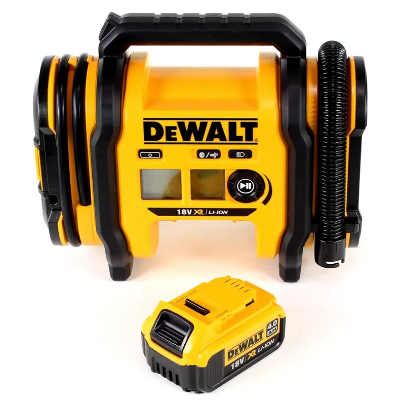 DeWalt DCC 018 N Akku Luftkompressor 18V 11bar KFZ + 1x Akku 4,0Ah - ohne Ladegerät Schneller Versand