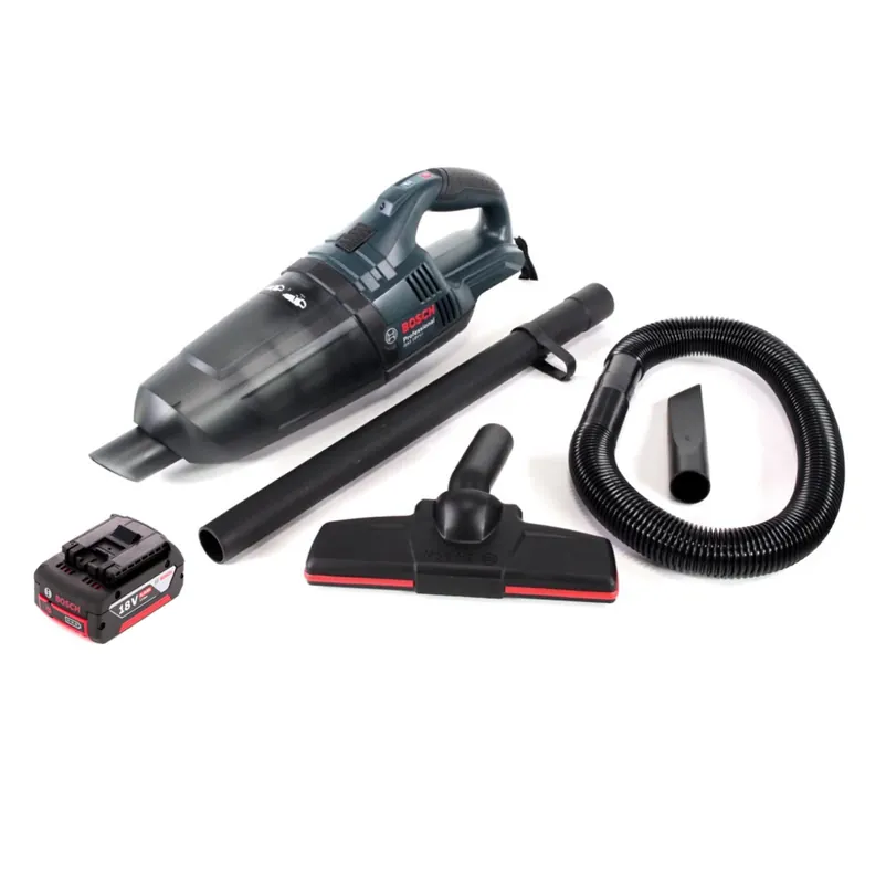 Letzte Chance Bosch GAS 18 V Li-Ion Akku Staubsauger Hand Sauger + 1x GBA 18 V 6,0 Ah Einschub Akku - ohne Ladegerät