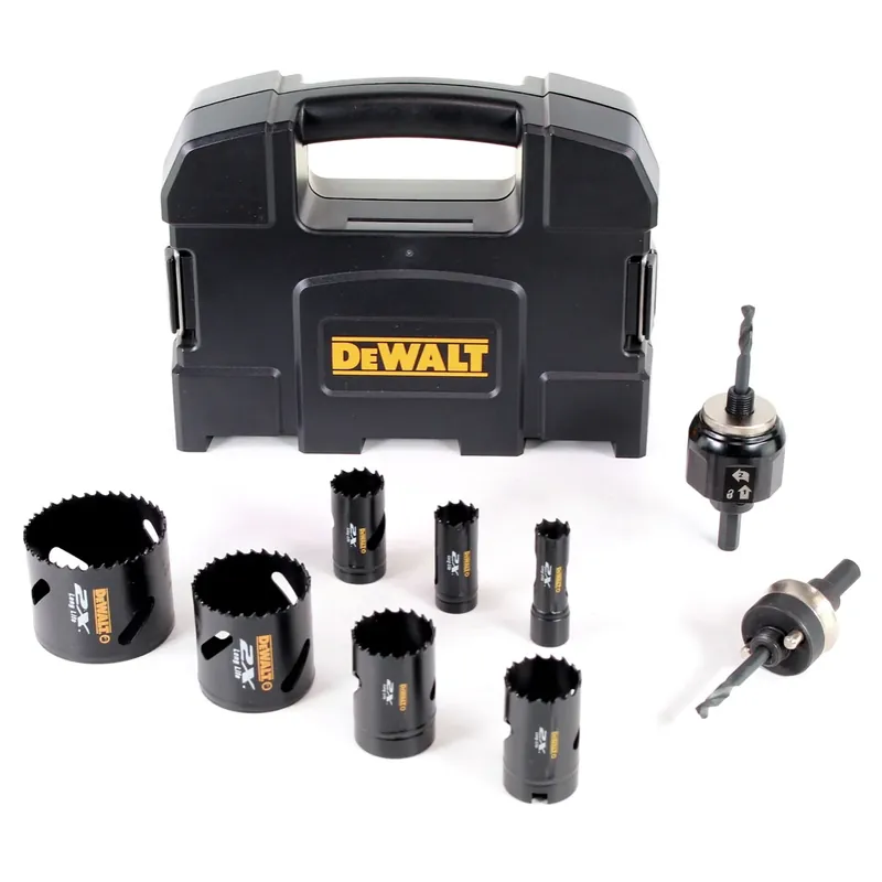 Schnäppchen DeWalt DT 8273 L-QZ Elektriker EXREME Lochsägen Set 11 tlg. im Transportkoffer