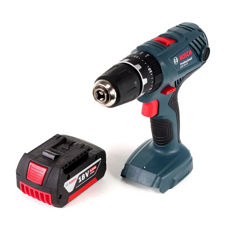 Bosch Professional GSB 18V-21 Akku Schlagbohrschrauber 18V 55Nm + 1x Akku 6,0Ah - ohne Ladegerät Direktkauf