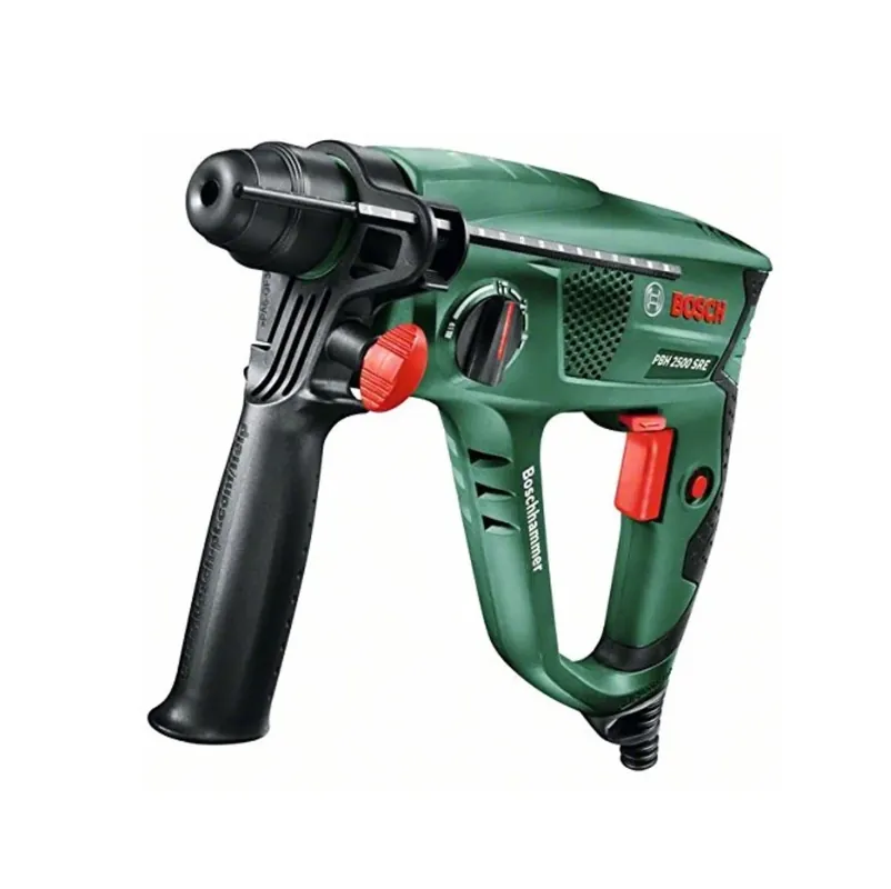 Letzte Chance Bosch Heimwerker PBH 2500 SRE Bohrhammer im Koffer mit SDS-Plus Bohrer Set und Wechselbohrfutter ( 0603344404 )