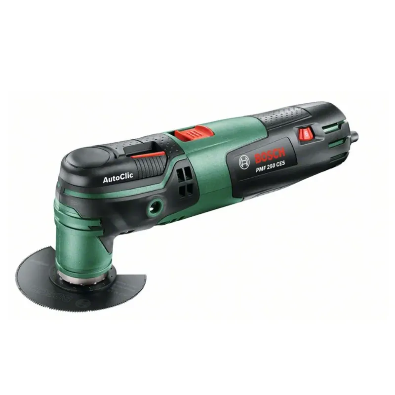 Preisreduziert Bosch Heimwerker PMF 250 CES Multifunktionswerkzeug 250 W im Kunstoffkoffer ( 0603102100 )