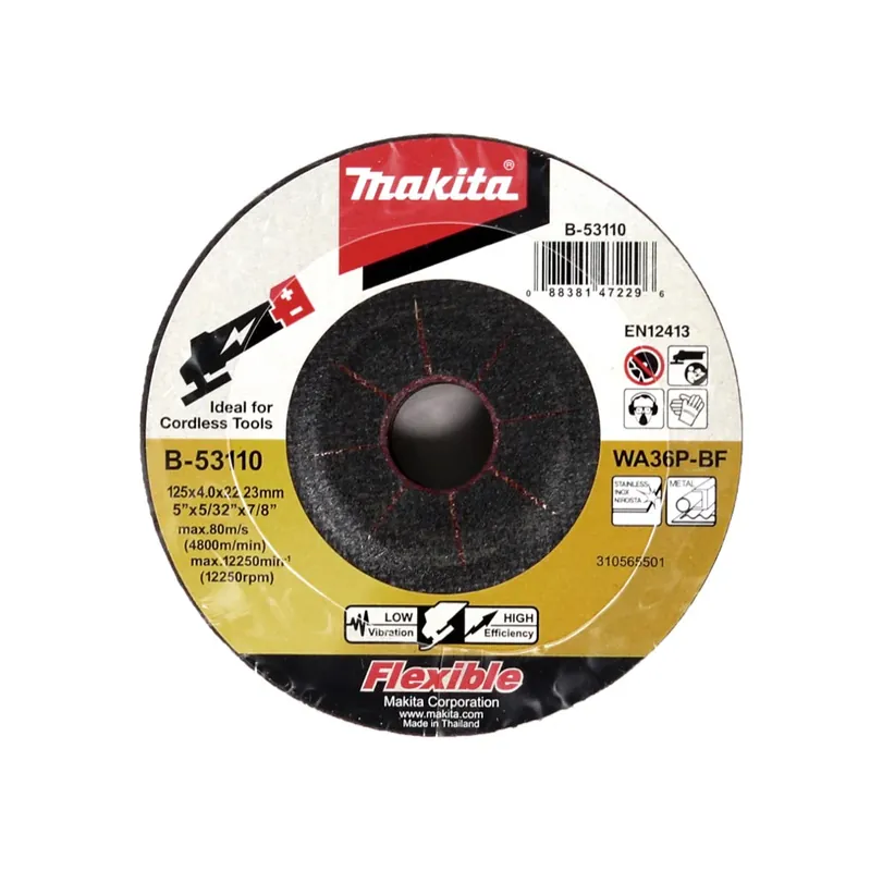 Direkt Vom Hersteller Makita Schruppscheibe 125x4x22,23 mm für Metall & Edelstahl ( 5x B-53110 )