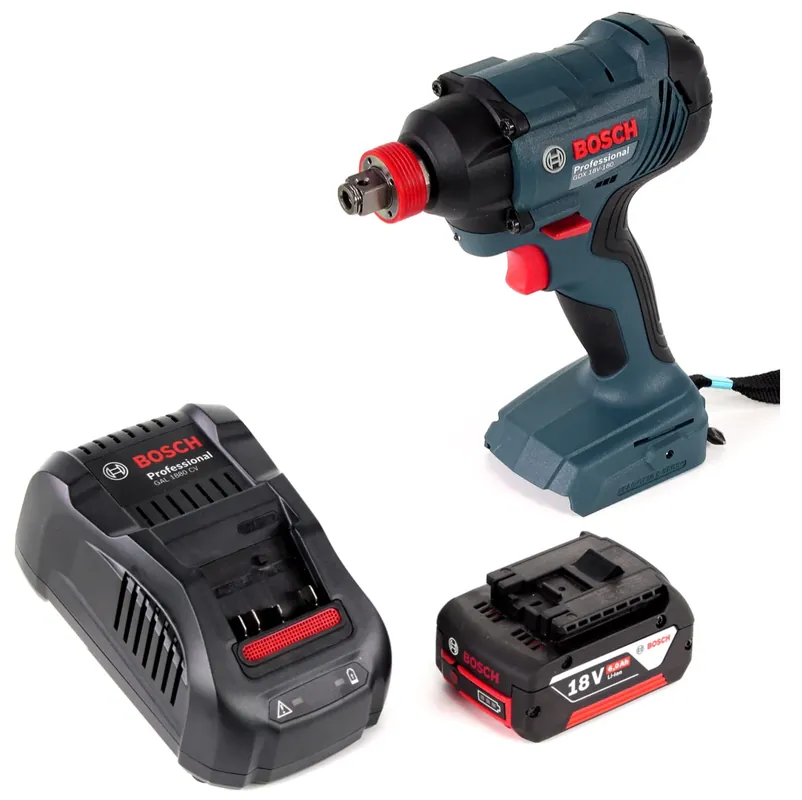 Neuheit Bosch GDX 18 V-180 Li-Ion Akku Drehschlagschrauber + 1 x 6,0 Ah Akku + Ladegerät