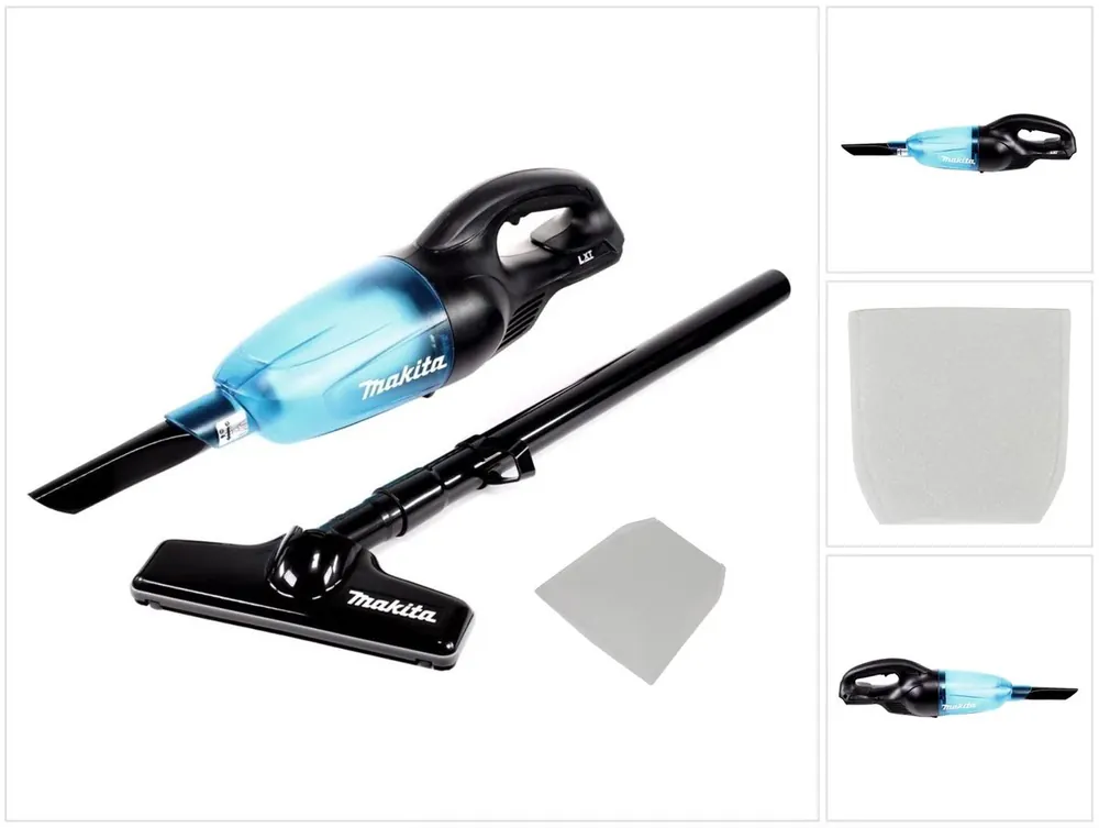 Preis Gesenkt Makita DCL 180 ZB Akku Staubsauger 18 V Schwarz + 10x Staubsack - ohne Akku, ohne Ladegerät
