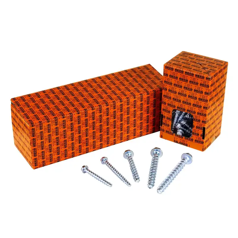 HECO MULTI-MONTI-plus SS Betonschraube 7,5 x 60 mm 50 Stk. SW 10 Sechskantkopf verzinkt A2K ( 48393 ) Top-Preis