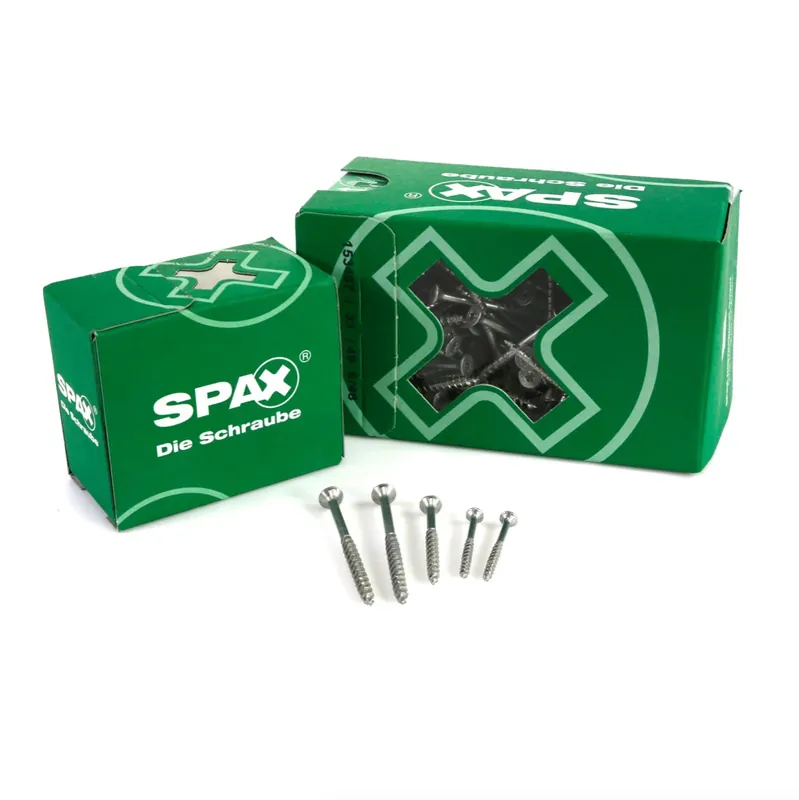 Günstig SPAX Universalschraube 4,0 x 50 mm 2000 Stk. TORX T-STAR plus T20 WIROX Senkkopf Teilgewinde 4Cut-Spitze