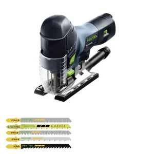 Preiswert Festool PS 420 EBQ-Plus Pendelstichsäge 550W 120mm im Systainer ( 561587 ) + 25x Stichsägeblatt