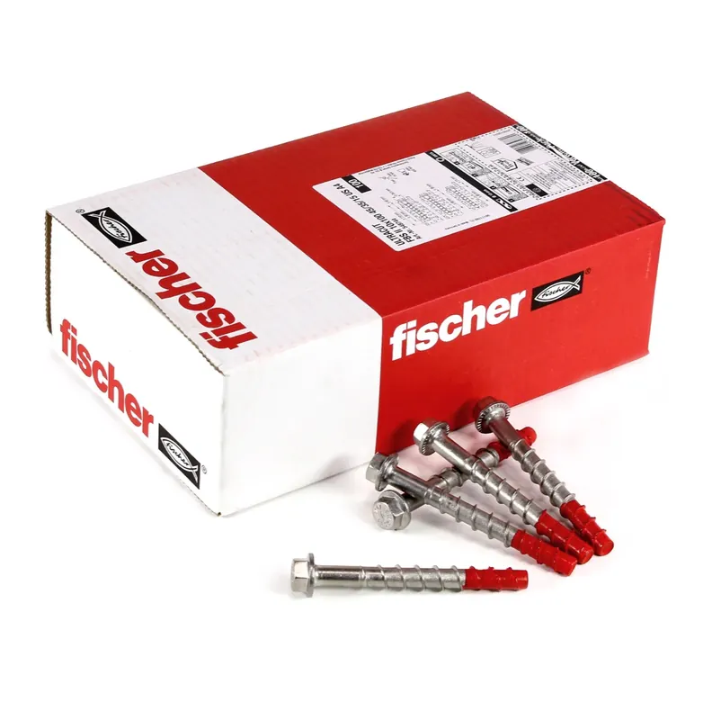Expressversand Fischer ULTRACUT FBS II A4 Betonschraube 10x100 mm 100 Stk. ( 548744 ) Sechskantkopf SW15 Unterlegscheibe 45/35/15 A4 Edelstahl
