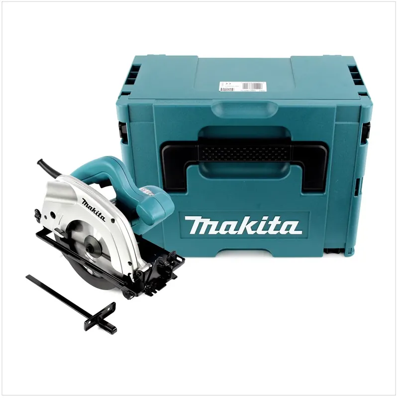Must-Have Makita 5604 R 950 Watt Handkreissäge mit 5000 U/min und bis zu 54 mm Schnitttiefe im Makpac