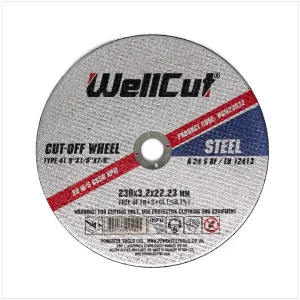 Heißes Angebot WellCut WCM 23032 - 25 Stück Trennscheibe 230 mm für Metalle
