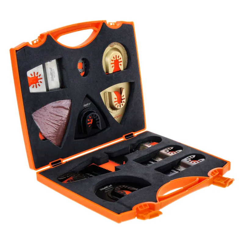WellCut MT-20 Multi Tool Sägeblätter Klingen Set im Koffer 20-teilig Universal Zubehör Knallerangebot