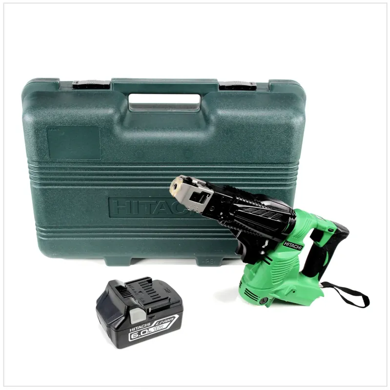 Sichere Zahlung Hitachi WF 18 DSL Schnellbau Schrauber im Koffer + 1x Hitachi BSL 1860 18 V 6,0 Ah Akku