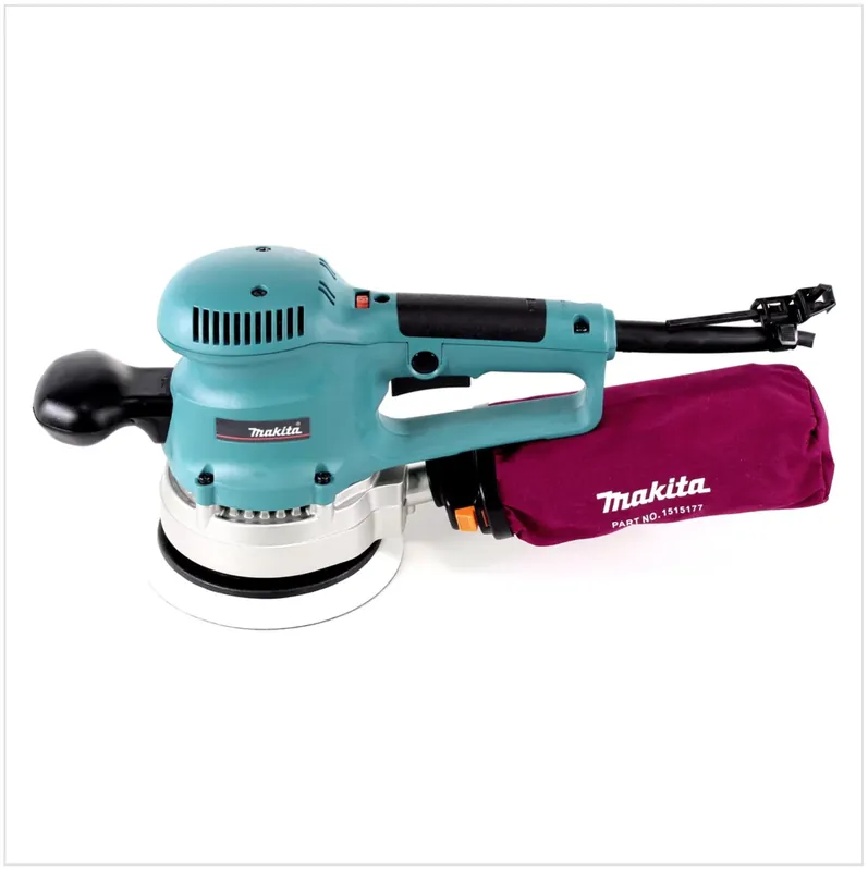 Makita BO 6030 Exzenterschleifer 150 mm mit 310 Watt Solo, ohne Zubehör Sonderaktion