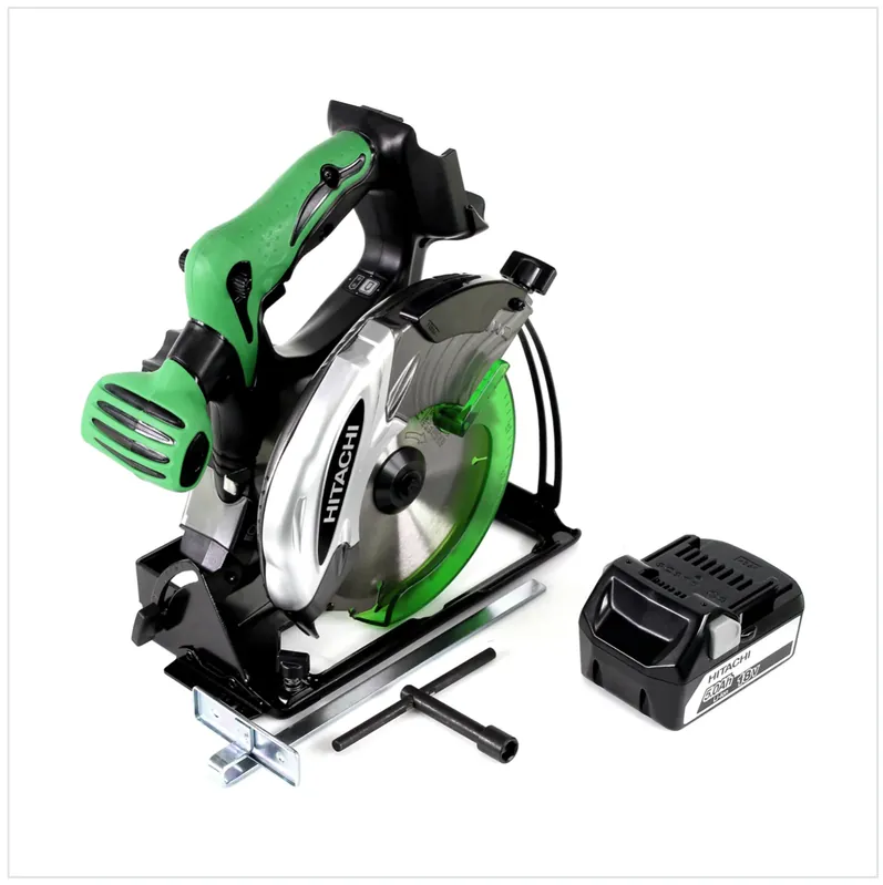 Sichere Zahlung Hitachi C 18 DSL 18 Volt Li-Ion Akku Handkreissäge Solo + 1x Hitachi BSL 1850 18 V 5,0 Ah / 5000 mAh Li-Ion Akku, ohne Ladegerät