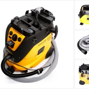 Bestpreis Mirka Industrie Staubsauger 1230 M AFC Nass- und Trockensauger Auto Clean Staubklasse M 30l 1200W + 4m Schlauch + integriertes Kabel