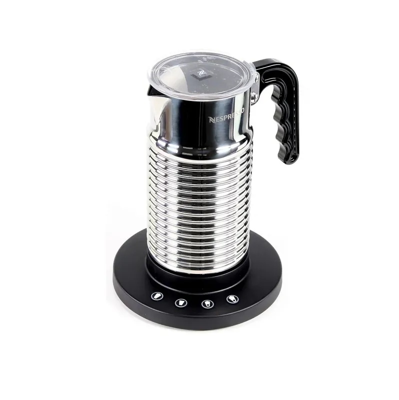 NESPRESSO AEROCCINO4 Milchaufschäumer Silber Geprüft