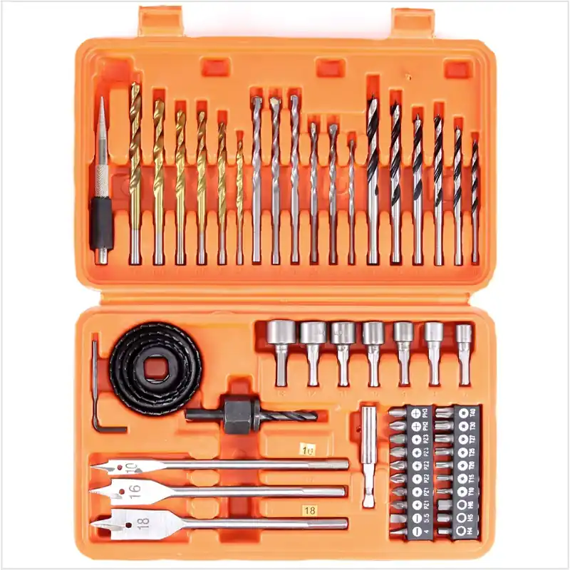 Schnäppchen WellCut WC-SDB56 56 tlg. Bit Bohrer Set + Lochsägen + Koffer