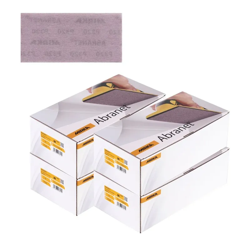 Heißes Angebot Mirka ABRANET Schleifstreifen Grip 115x230mm P320 200 Stk. ( 4x 5411205032 )
