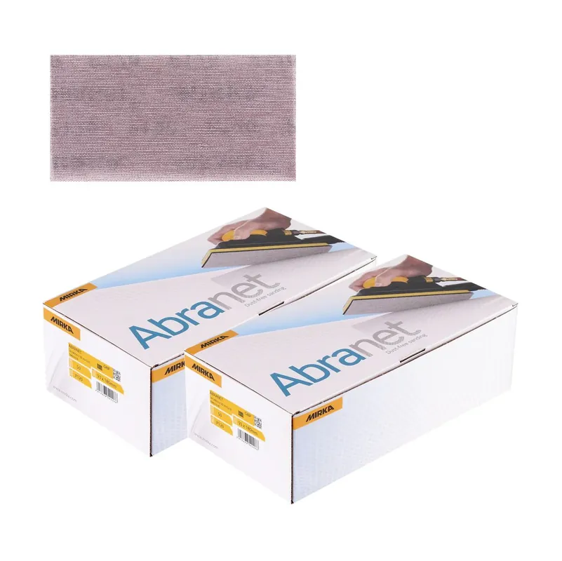 Geprüft Mirka ABRANET Schleifstreifen Grip 93x180mm P120 100 Stk. ( 2x 5412805012 )