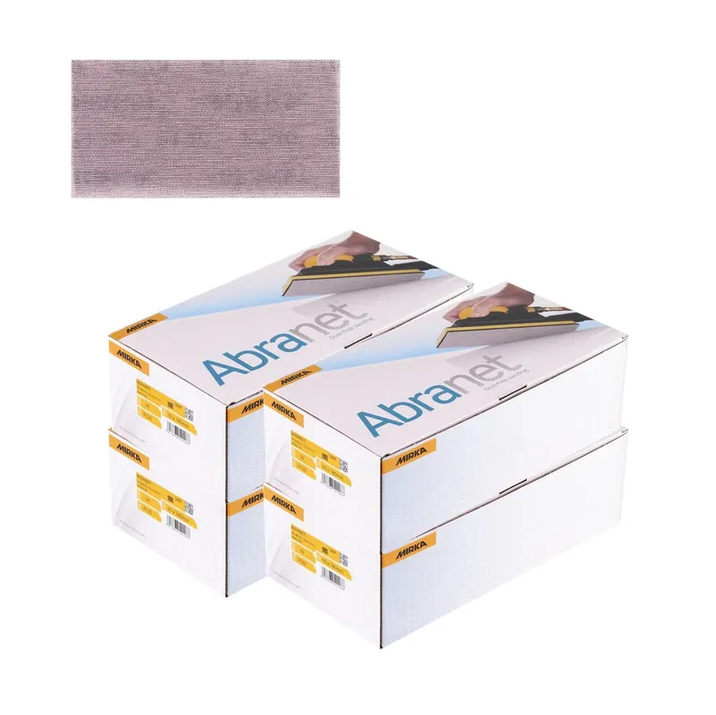 Heißes Angebot Mirka ABRANET Schleifstreifen Grip 93x180mm P120 200 Stk. ( 4x 5412805012 )