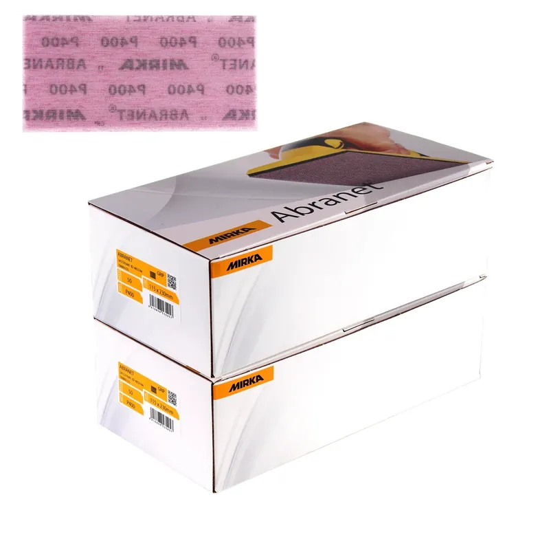 Angebot Mirka ABRANET 115x230mm Grip P400, 100Stk. ( 2x 5411205041 )