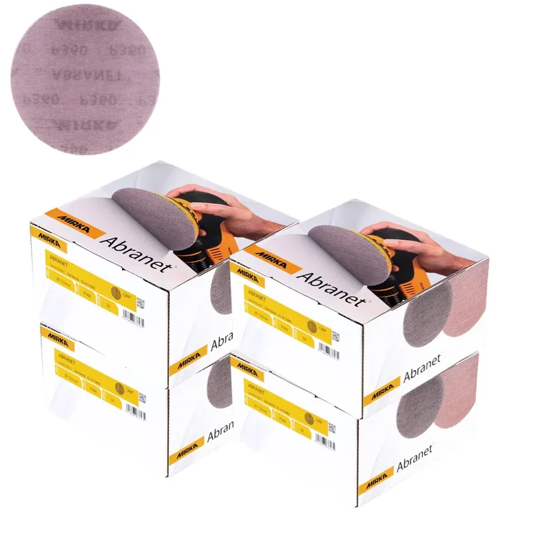Angebot Mirka ABRANET 150mm Grip P360, 200Stk. ( 4x 5424105037 )