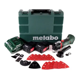 Abverkauf Metabo MT 18 LTX Akku Multitool 18V + 2x Akku 5,2Ah + Ladegerät + Koffer