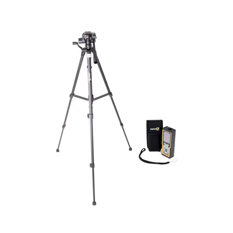 Stabila LD 520 Laser Entfernungsmesser ( 18562 ) + Kurbelsäulenstativ ST-K-S ( 19242 ) Geprüft