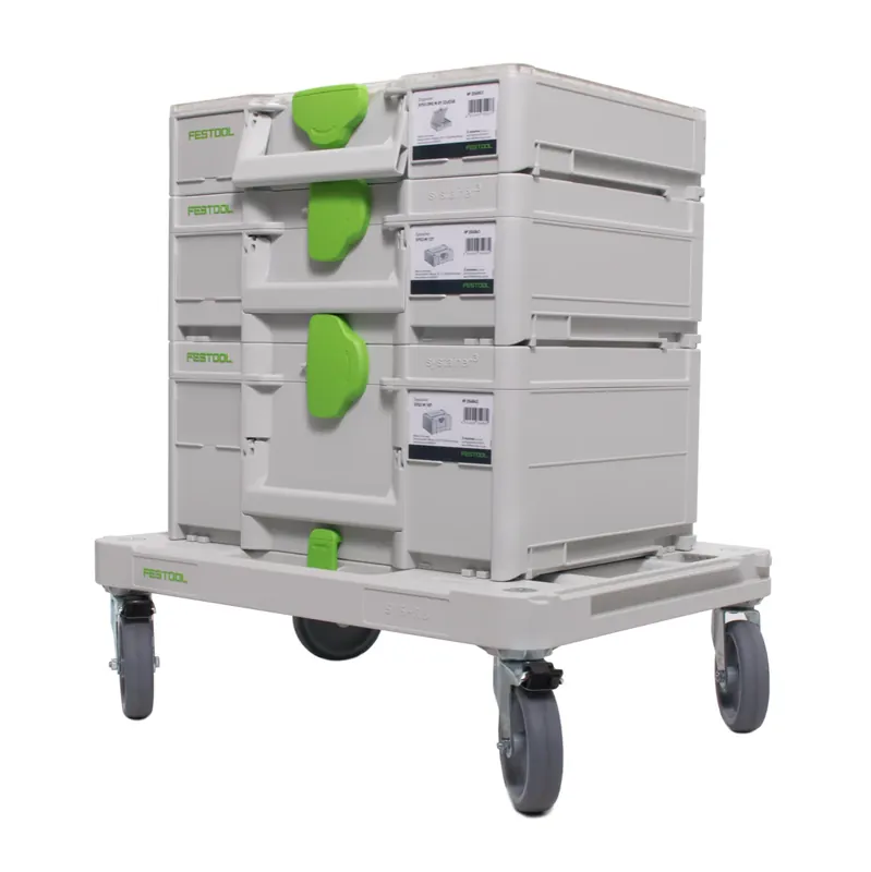 Festool Rollbrett SYS-RB + Systainer SYS3 M 137 + M 187 + Organizer SYS3 ORG M 89 Highlight