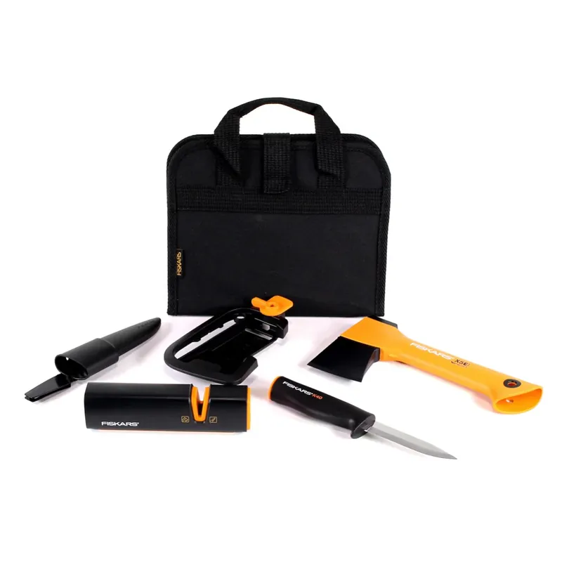 Fiskars Fireplace Set X5 K40 Sharpener ( 1025441 ) Meistverkauft
