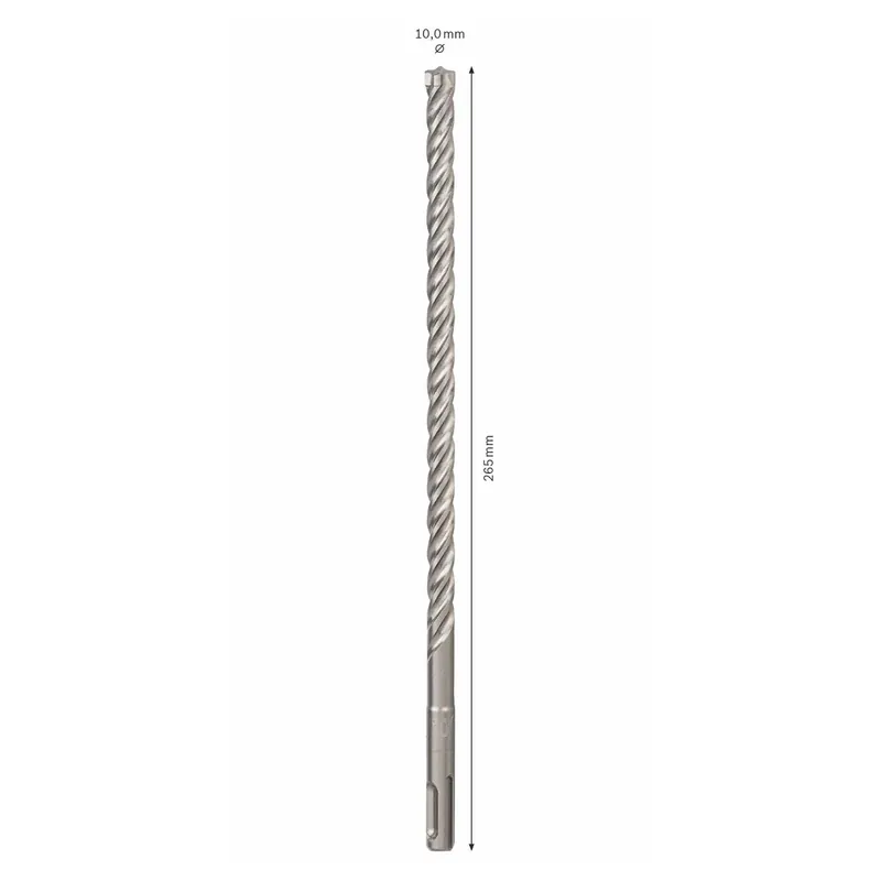 Bosch Hammerbohrer SDS-plus 7X Bohrer 10x200x265mm Carbide ( 2608576142 ) PGM zertifiziert Preiswert