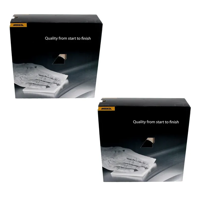 Ausverkauf Mirka Goldflex Soft 115x125mm P150 400Stk. ( 2x 2912707015 ) Handpad Rolle perforiert