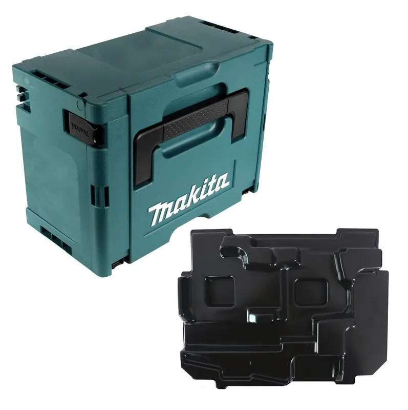 Top-Preis Makita MAKPAC 3 Werkzeugkoffer mit Einlage für DHR 171 ( 821551-8 + 839387-1 )